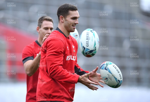 221019 - Wales Rugby Training - George North during training
