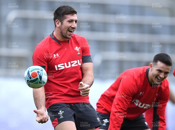 221019 - Wales Rugby Training - Justin Tipuric during training
