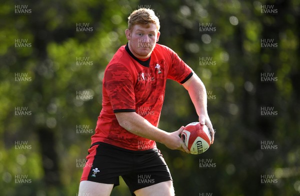 221020 - Wales Rugby Training - Rhys Carre during training