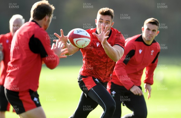 221020 - Wales Rugby Training - Rhys Webb during training