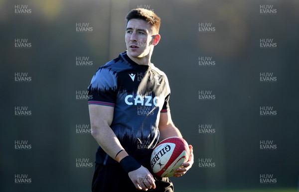221122 - Wales Rugby Training - Josh Adams during training