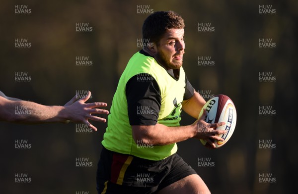 230117 - Wales Rugby Training - Nicky Smith during training