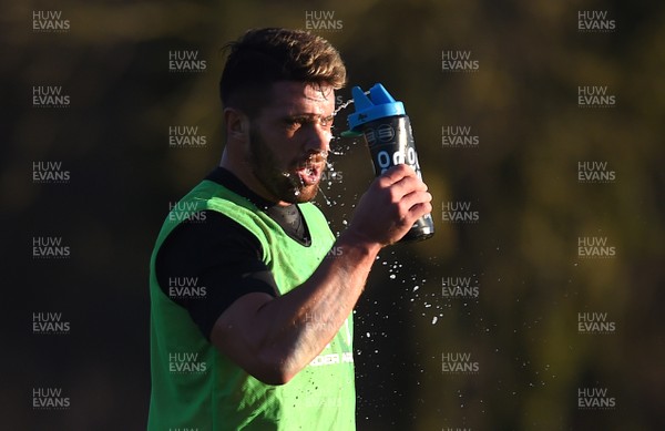 230117 - Wales Rugby Training - Rhys Webb during training