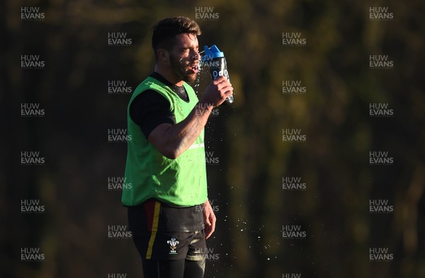 230117 - Wales Rugby Training - Rhys Webb during training