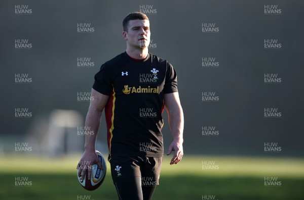 230117 - Wales Rugby Training - Scott Williams during training