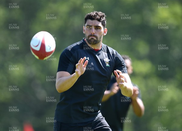 230518 - Wales Rugby Training -  Cory Hill during training