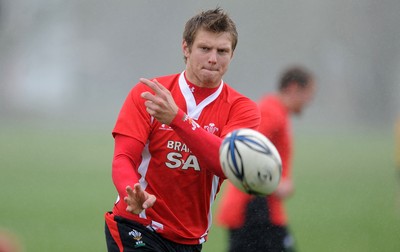 23.06.10 - Wales Rugby Training - Dan Biggar during training. 
