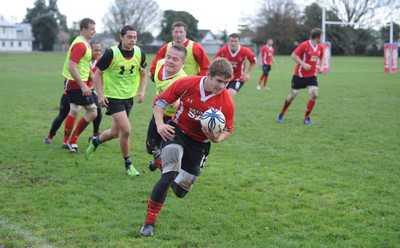 23.06.10 - Wales Rugby Training - Leigh Halfpenny during training. 