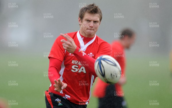 23.06.10 - Wales Rugby Training - Dan Biggar during training. 
