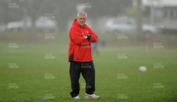 23.06.10 - Wales Rugby Training - Head coach Warren Gatland during training. 