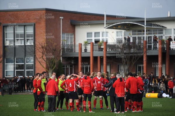 23.06.10 - Wales Rugby Training - Wales players during training at Hamilton Boys High School. 