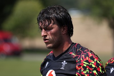 230626 - Wales Rugby Training ahead of their game against the Barbarians on the weekend - Teddy Williams during training