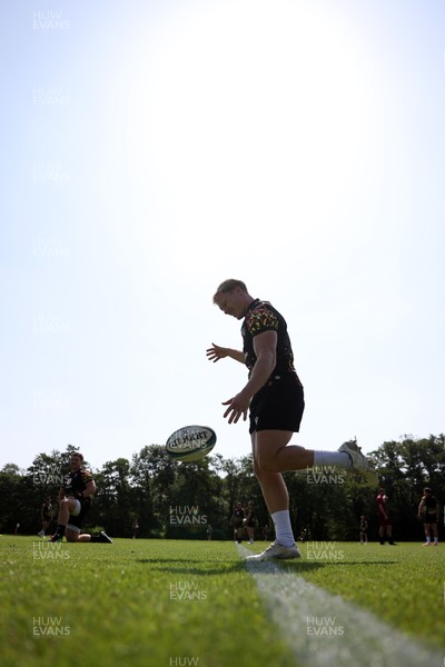 230626 - Wales Rugby Training ahead of their game against the Barbarians on the weekend - Blair Murray during training