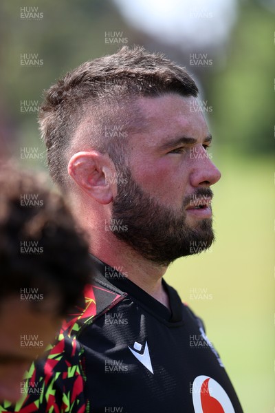 230626 - Wales Rugby Training ahead of their game against the Barbarians on the weekend - Gareth Thomas during training