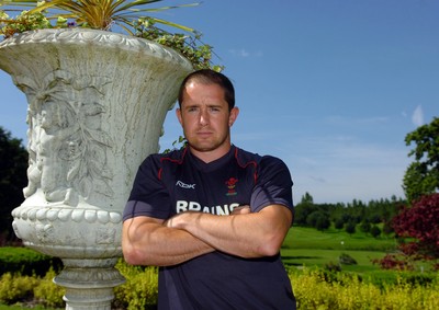 23.08.07 - Wales Rugby Press Conference - Wales' Shane Williams after being selected to play on the wing against France on Sunday 