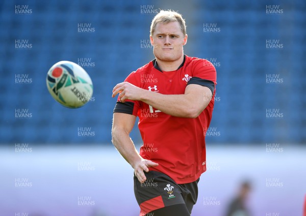 231019 - Wales Rugby Training - Aled Davies during training