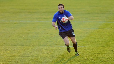 23.11.10 - Wales Rugby Training - Stephen Jones during training. 