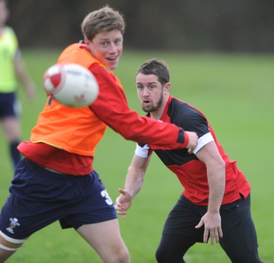 23.11.11 - Wales Rugby Training - Shane Williams during training. 