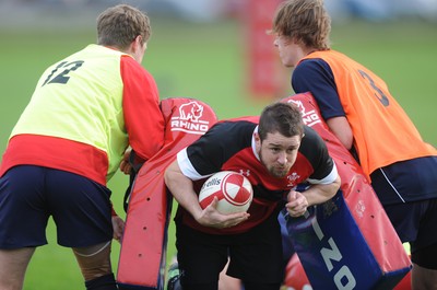 23.11.11 - Wales Rugby Training - Shane Williams during training. 