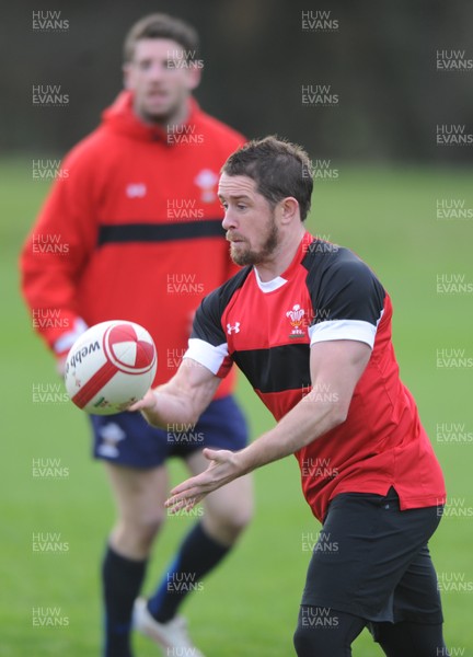 23.11.11 - Wales Rugby Training - Shane Williams during training. 