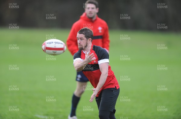 23.11.11 - Wales Rugby Training - Shane Williams during training. 