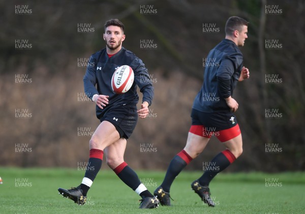 231117 - Wales Rugby Training - Owen Williams and Scot Williams