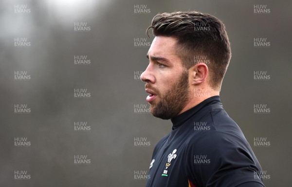 240117 - Wales Rugby Training - Rhys Webb during training