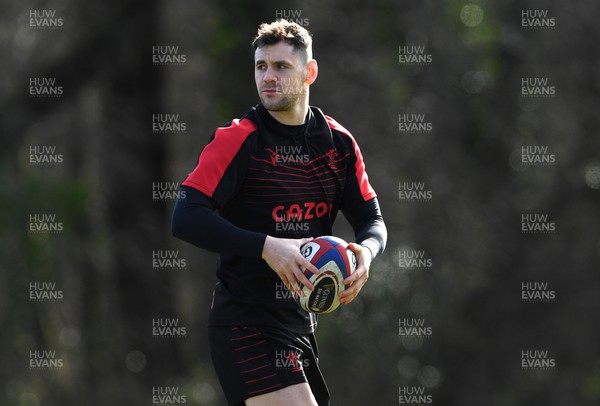 240222 - Wales Rugby Training - Tomos Williams during training