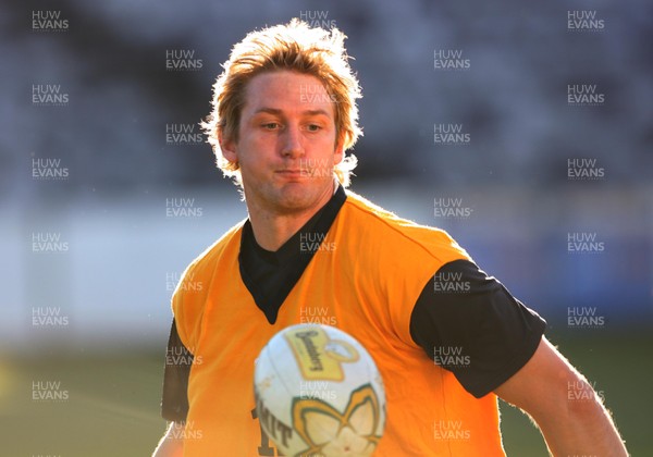 24.05.07  Wales rugby on Tour to Australia Jamie Robinson at the  Blue Tongue Stadium in Gosford 