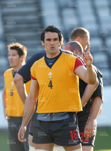 24.05.07  Wales rugby on Tour to Australia Jonathan Thomas at the  Blue Tongue Stadium in Gosford 