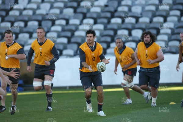 24.05.07  Wales rugby on Tour to Australia Mike Phillips at the  Blue Tongue Stadium in Gosford 