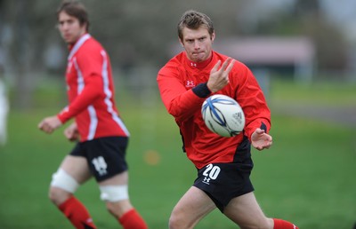 24.06.10 - Wales Rugby Training - Dan Biggar during training. 