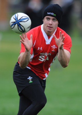 24.06.10 - Wales Rugby Training - Leigh Halfpenny during training. 