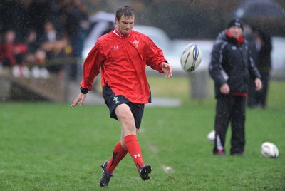 24.06.10 - Wales Rugby Training - Dan Biggar during training. 