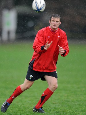 24.06.10 - Wales Rugby Training - Dan Biggar during training. 