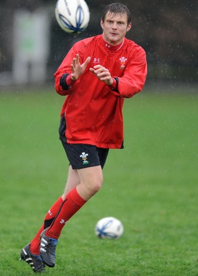 24.06.10 - Wales Rugby Training - Dan Biggar during training. 