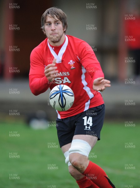 24.06.10 - Wales Rugby Training - Ryan Jones during training. 