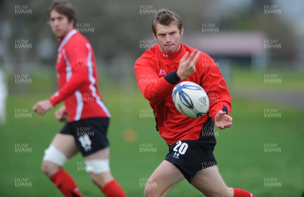 24.06.10 - Wales Rugby Training - Dan Biggar during training. 