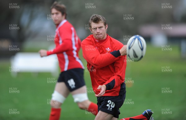 24.06.10 - Wales Rugby Training - Dan Biggar during training. 