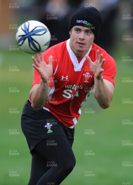 24.06.10 - Wales Rugby Training - Leigh Halfpenny during training. 