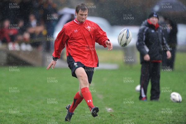 24.06.10 - Wales Rugby Training - Dan Biggar during training. 