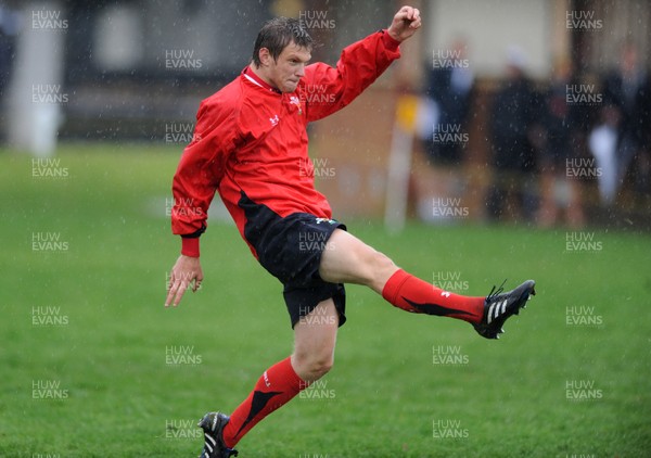 24.06.10 - Wales Rugby Training - Dan Biggar during training. 