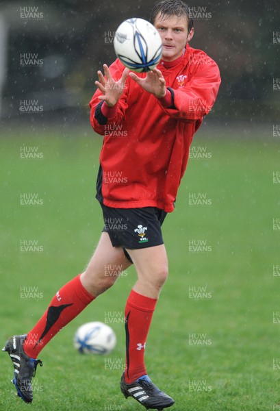 24.06.10 - Wales Rugby Training - Dan Biggar during training. 