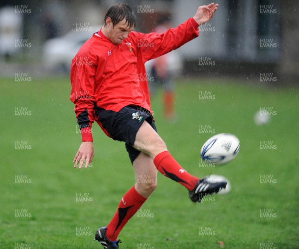 24.06.10 - Wales Rugby Training - Dan Biggar during training. 