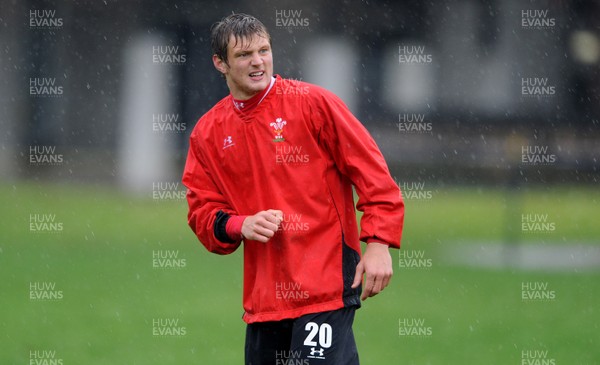 24.06.10 - Wales Rugby Training - Dan Biggar during training. 