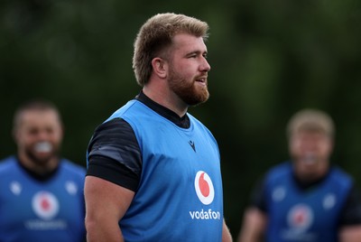 230625 - Wales Rugby Training - Garyn Phillips during training