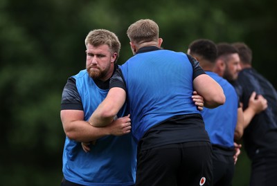 230625 - Wales Rugby Training - Garyn Phillips during training