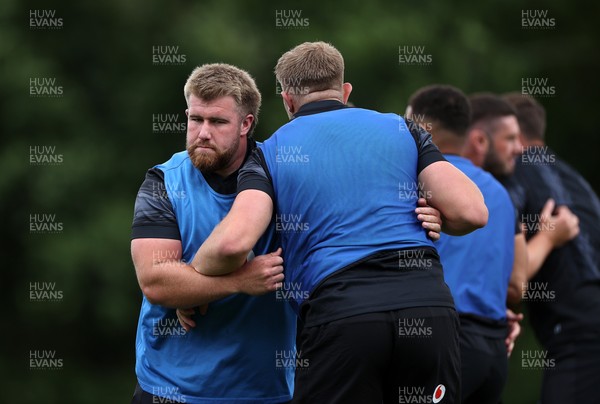 230625 - Wales Rugby Training - Garyn Phillips during training