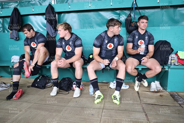 230625 - Wales Rugby Training - Rhodri Williams, Blair Murray, Dan Edwards and Reuben Morgan-Williams