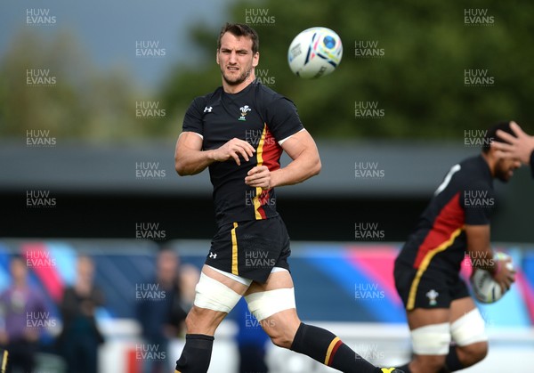 240915 - Wales Rugby World Cup Training -Sam Warburton during training